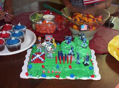 Life of a Homeschool Family: Civil War Birthday Party