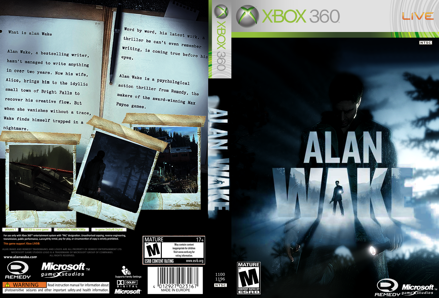 Alan wake xbox 360 disk. Alan wake xbox 360 обложка. алан вейк обложка. Alan wake 2 ключ xbox. Alan wake ps4.