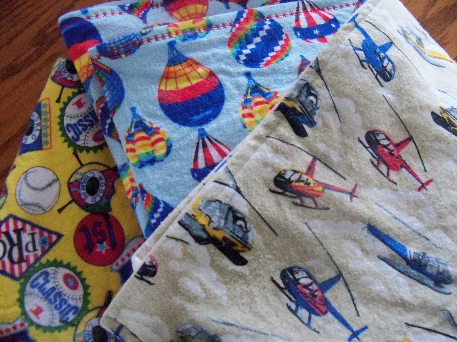 Country Kids Homemade Baby Receiving Blankets