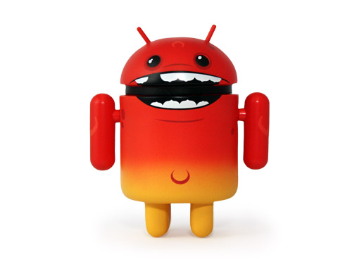 Solid Red by Google Series 03 Android Mini Collectible Figure 