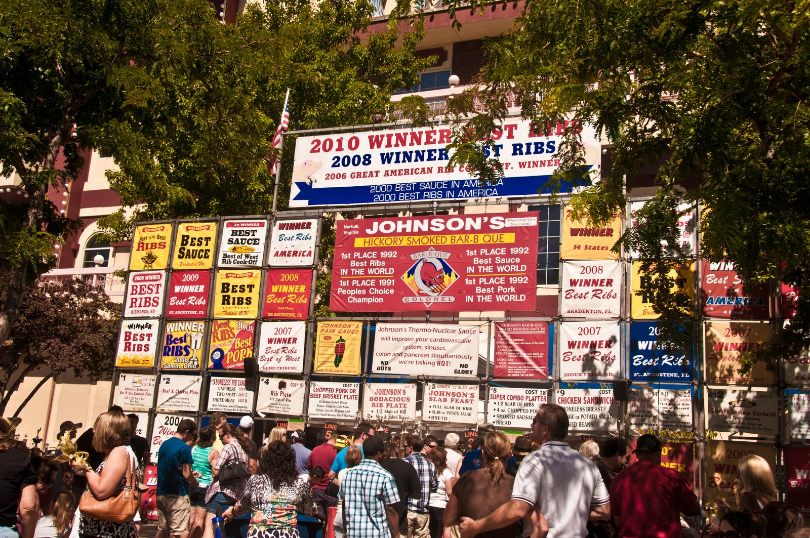 In and Around Reno, NV Rib Cookoff and La Famiglia Ristorante