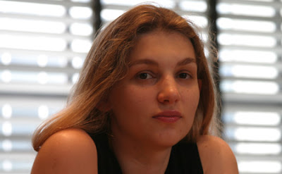 Almira Skripchenko, aujourd'hui au premier échiquier de l'équipe de France féminine 