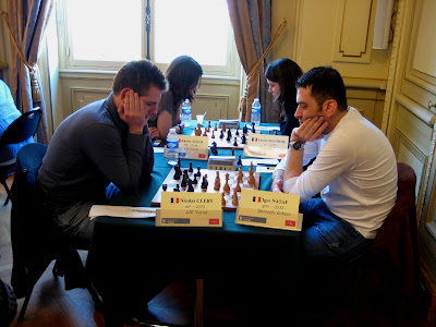 François Cléry résiste à Nataf et Karine Assad gagne contre Laurie Delorme © Chess & Strategy