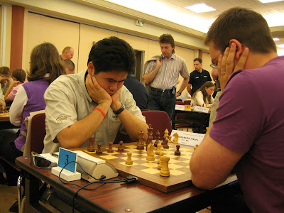 Hikaru Nakamura a battu notre ami Robert Fontaine © Chess & Strategy 