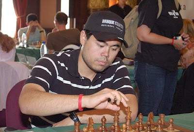 Hikaru Nakamura (2710), toujours en tête du tournoi principal 