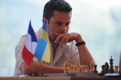 Le champion d'échecs français Etienne Bacrot © site officiel 