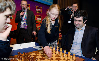 Echecs à Londres : Kramnik 1/2 Carlsen © Ray Morris-Hill
