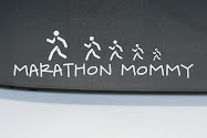 Marathon Mommy Car Decals