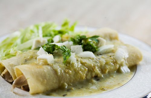 Chicken Enchiladas Verde
