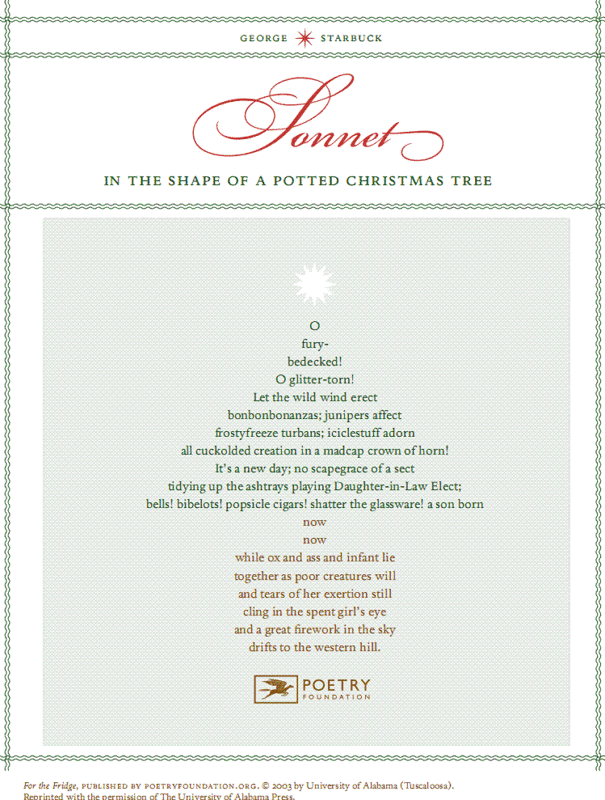 Poets and Writers Picnic Christmas