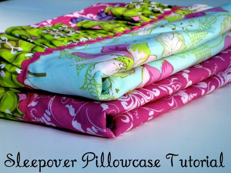 Sleepover Ruffle Pillowcase Tutorial The Cottage Mama