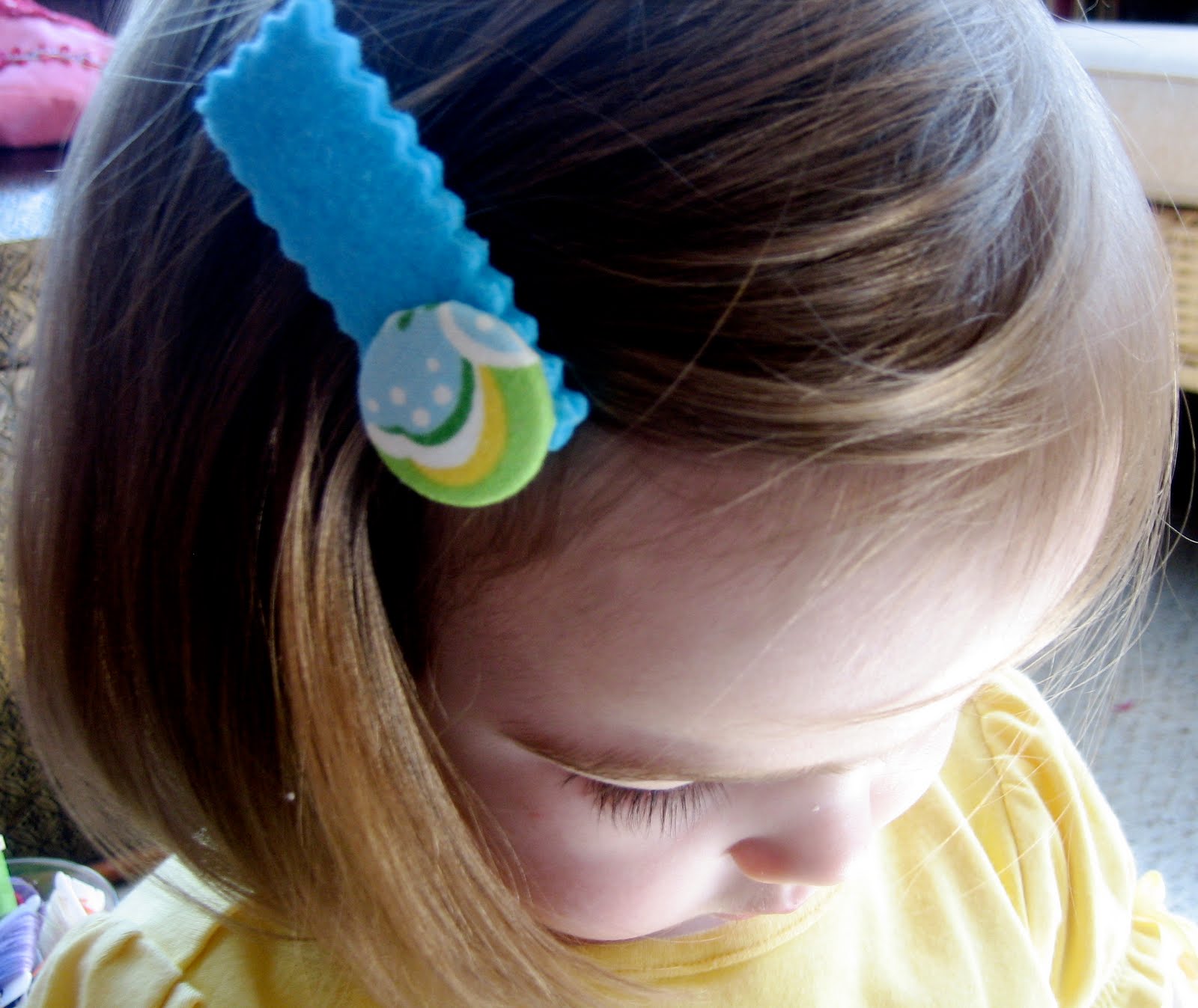 Simple Felt Hair Clip Tutorial The Cottage Mama