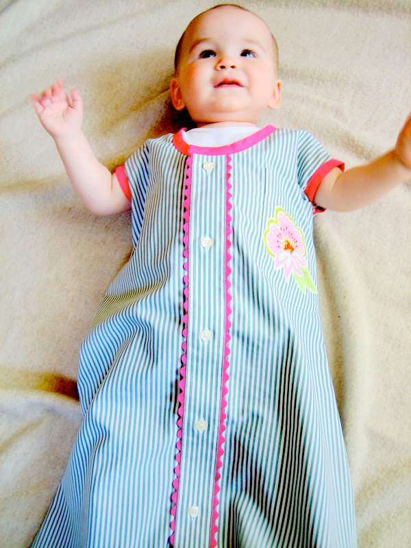 Dress Shirt Sleep Sack Tutorial The Cottage Mama