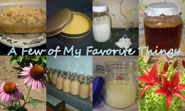 A few of my favorite things...