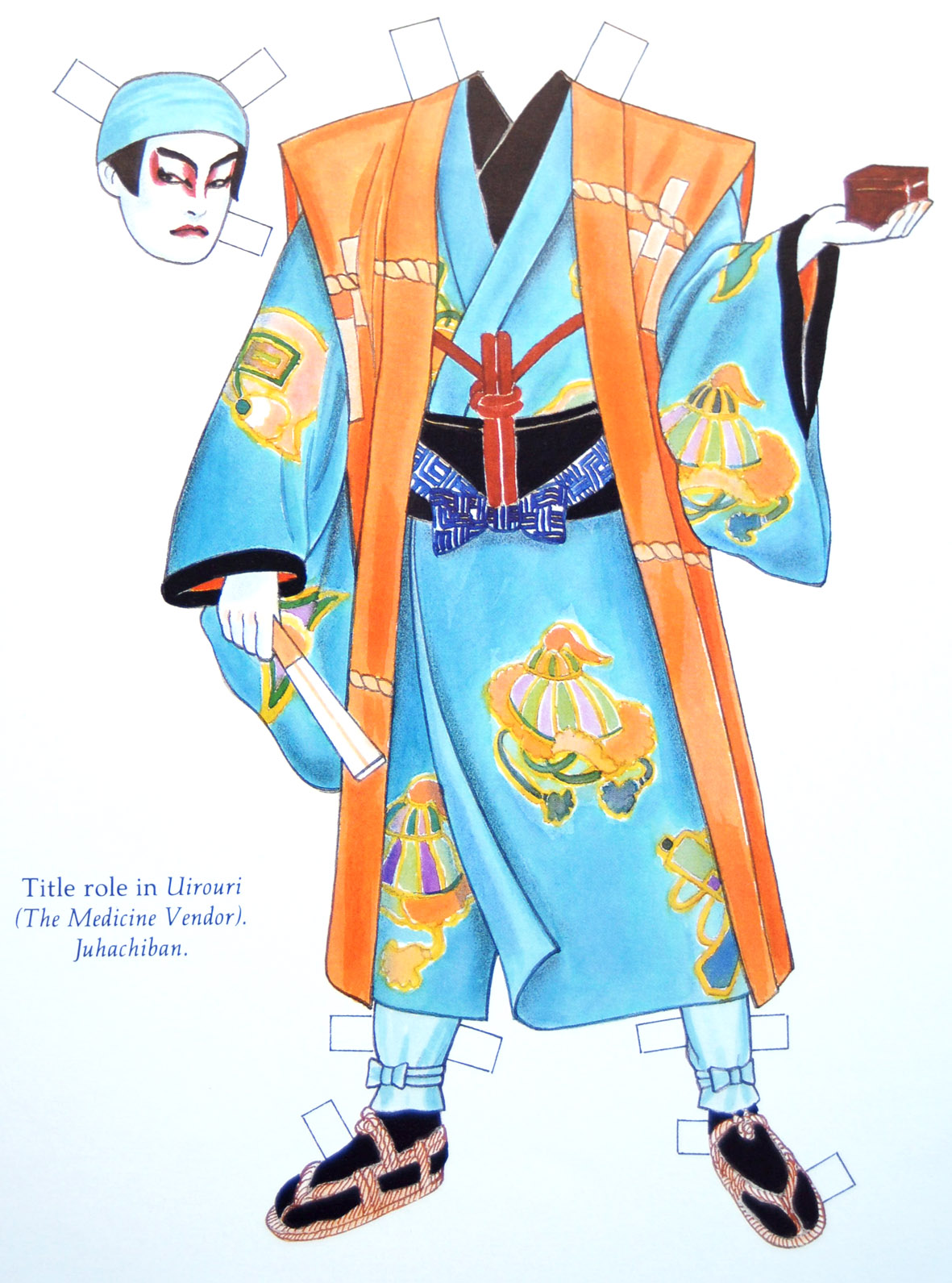 Kimono Reincarnate Bookcase Tour Tuesday Kabuki Costumes Paper Dolls