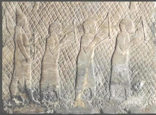 Prisioneiros harpistas ( 704-681 A.C.)