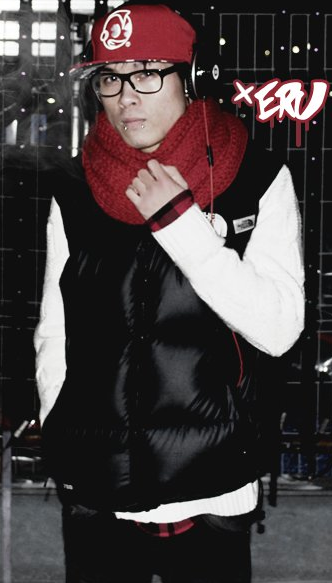 with the plain black Beats