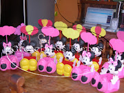 Fomy termoformado Mimi y Mickey Mouse (dulceros mimi mickey mouse)