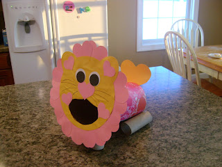 Budget Crafting: Lovely Lion Valentine Box