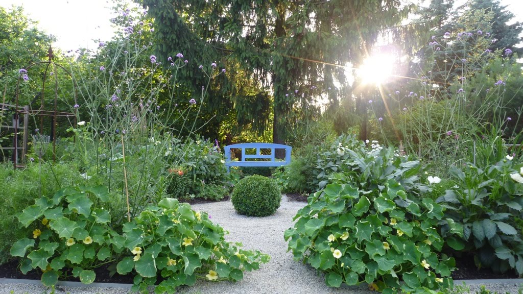 Gartenglück im Wandelgarten Farblehre