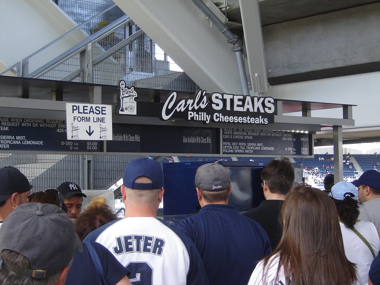 Life on Food Yankees' stadium food