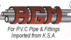 AGM PVC pipe and fittings