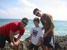 Ori, Adam and Darren On the Island of Cozomel, Mexico