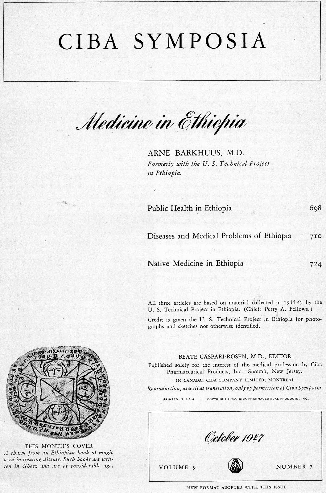 Ethiopedia or Encyclopedia for Ethiopia Native Medicine in Ethiopia 1944