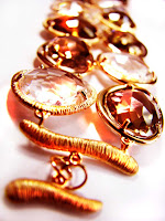 Image: Vancox Jewelry. A pink gold bracelet with style and elegance.