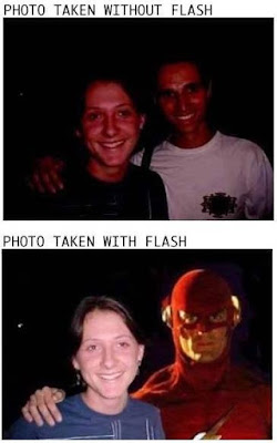 With Flash