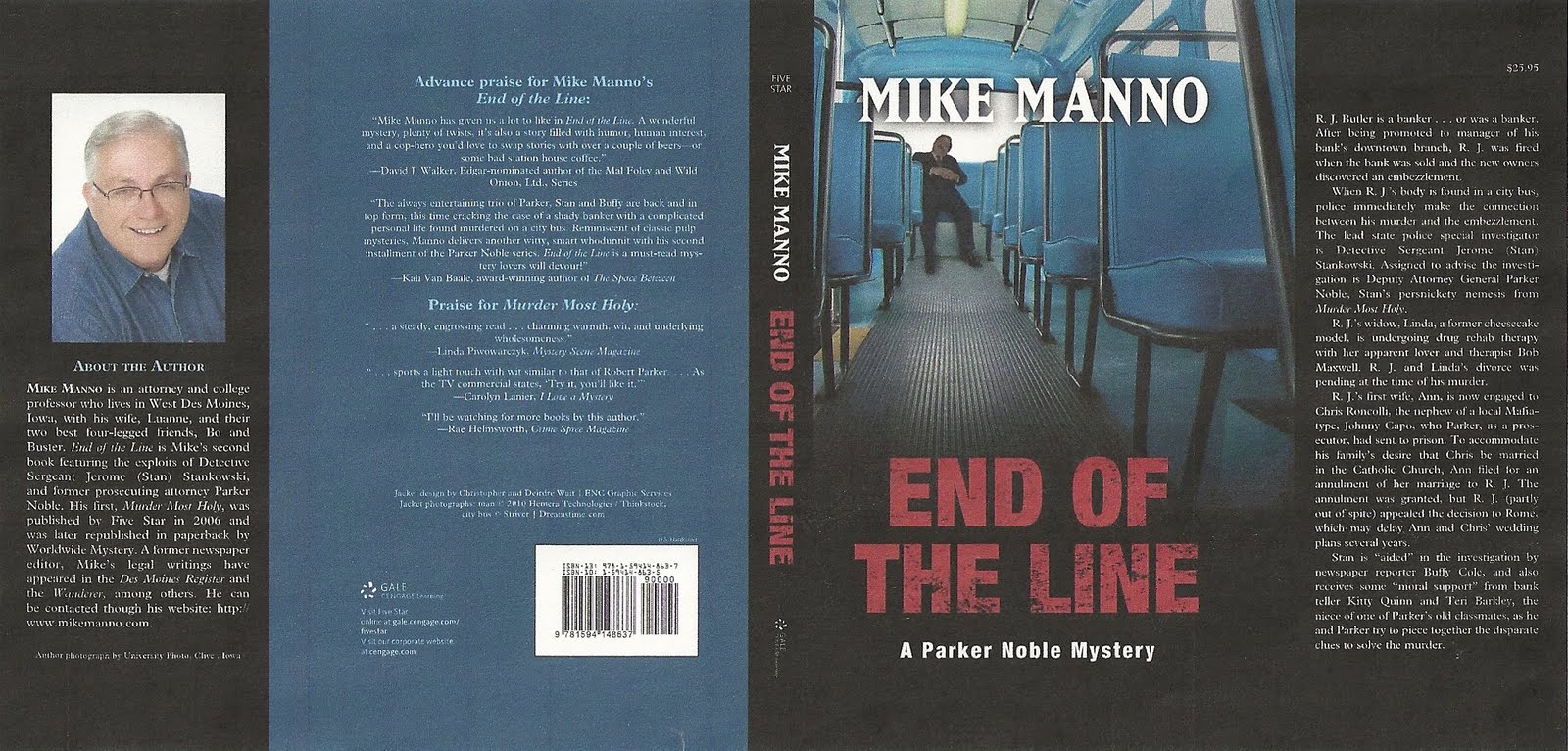 Mike's Blog & Notes New book's dust cover