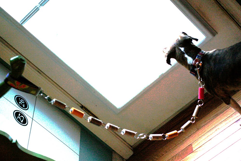 Upcycled Tutorial Wine Cork Dog Leash (yes, I am totally serious) Recycled Holiday Gift