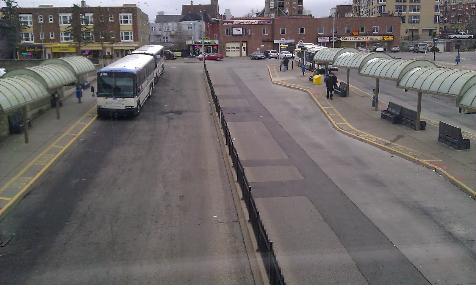 Buck Tracks Charles Street Transit Terminal