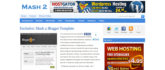 15 Blogger Templates for Free Download - Aptech India