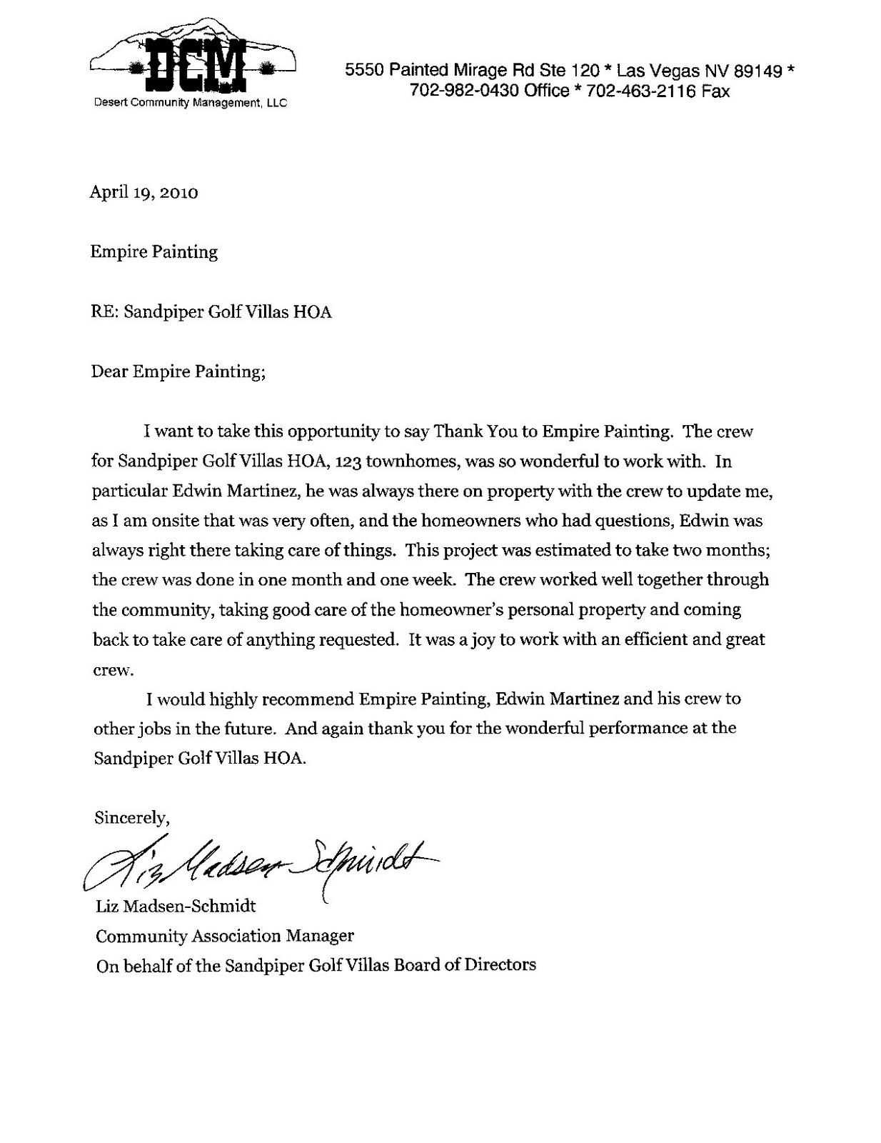 homeowners association letter introduction templates www