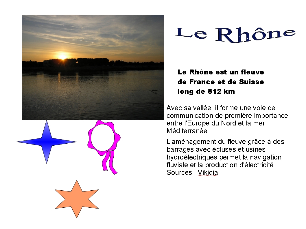 Pixels: Les fleuves de France par les CM1 A