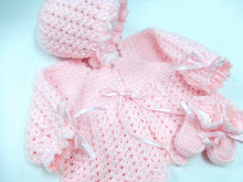 Pink Baby Sweater Set