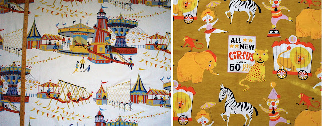klt: sketchbook : {Fabric Friday} send in the clowns...