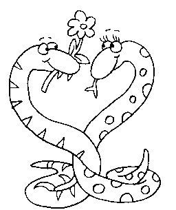 Muitos desenhos infantis para colorir desenho de cobra - Desenhos