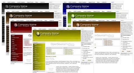 Web template, predloga spletne strani