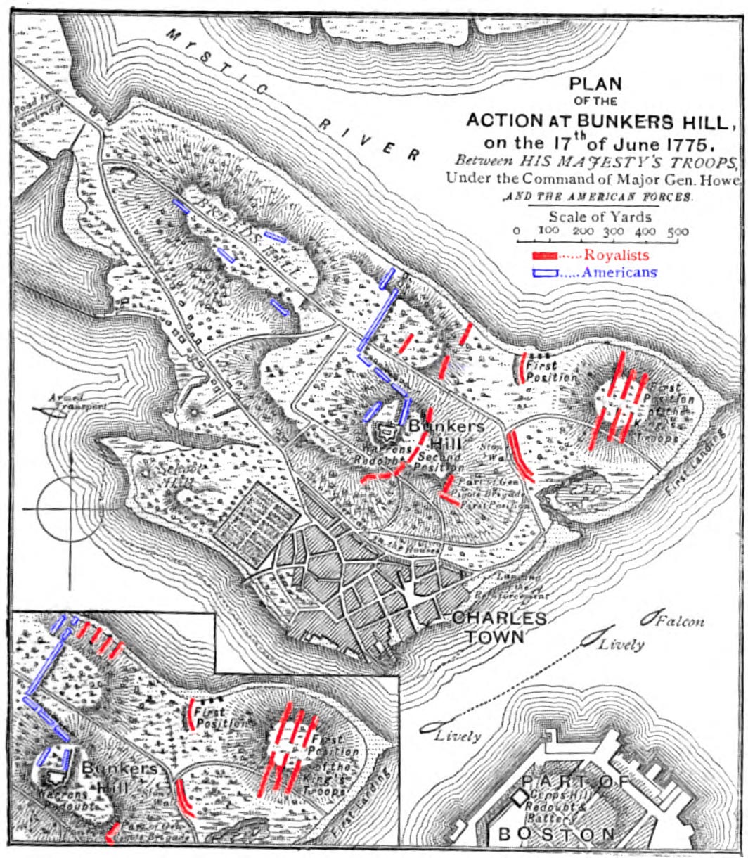 Bunker Hill Map 