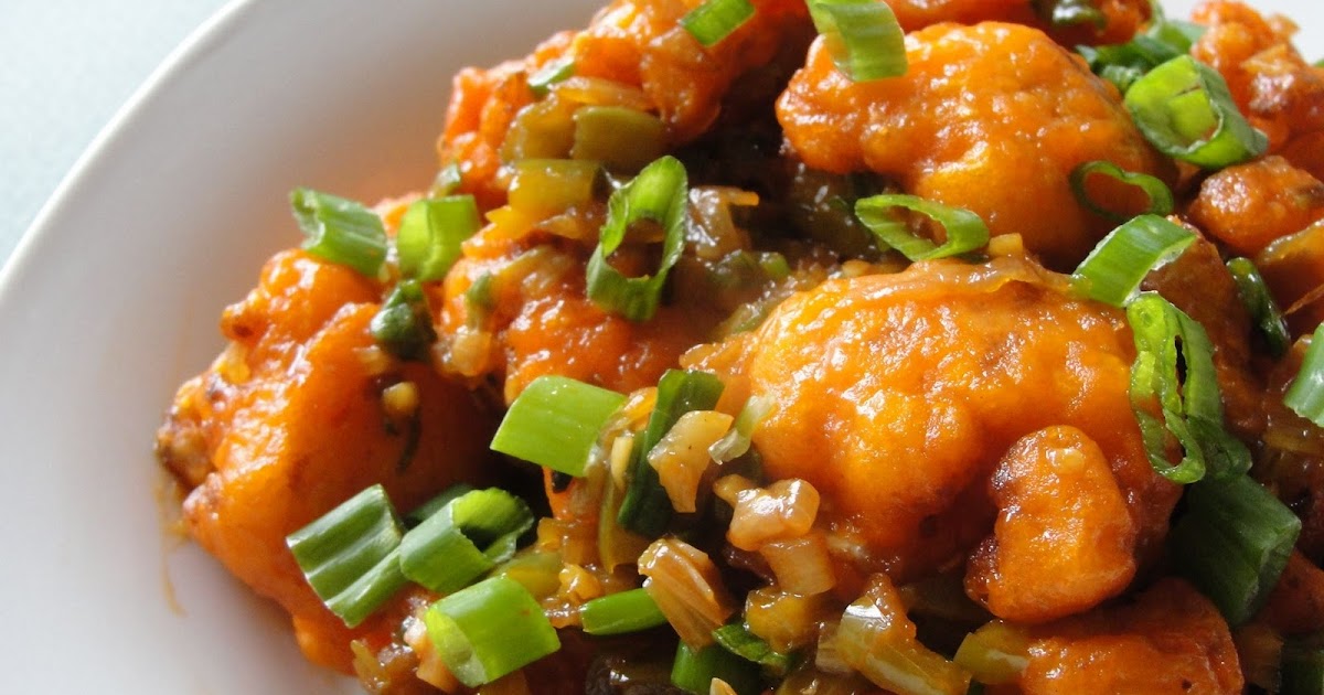 Krithi's Kitchen: Gobi Manchurian / Cauliflower Manchurian | Indo ...