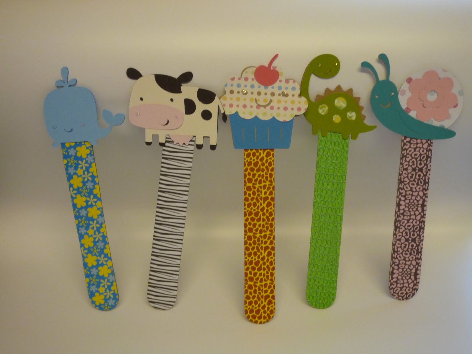 Polka Dot Paperie Cutesy Cricut Bookmarks