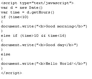 Learn JavaScript: JavaScript If...Else Statements