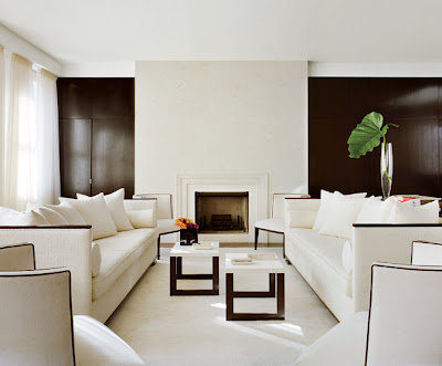 Design Modern Living Room on Home Interior Design  White Luxury Modern Living Room Interior Design