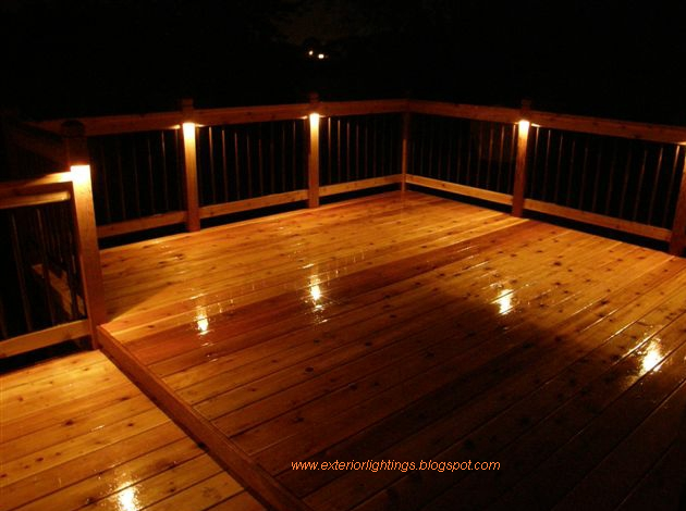Deck patio outdoor light. mosaic landscape path led light garden ...