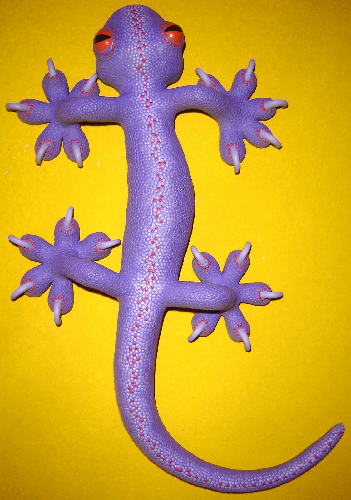 The wandering mr Doodle: Purple Gecko