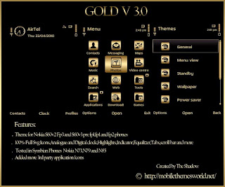 Gold v3 premium theme by TheShadow