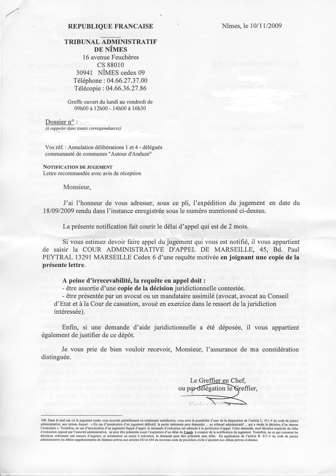 REBOUSSIER 30 novembre 2009