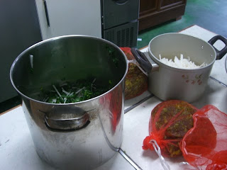 おみ漬けの準備状況